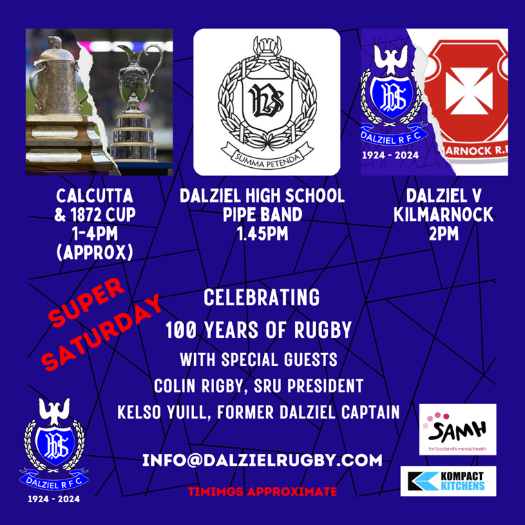 CENTENARY | CELEBRATIONS CONTINUE AT DALZIEL PARK